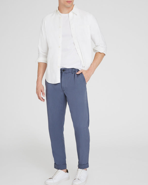 Club Monaco Lyocell Elasticated Trouser Slate Blue