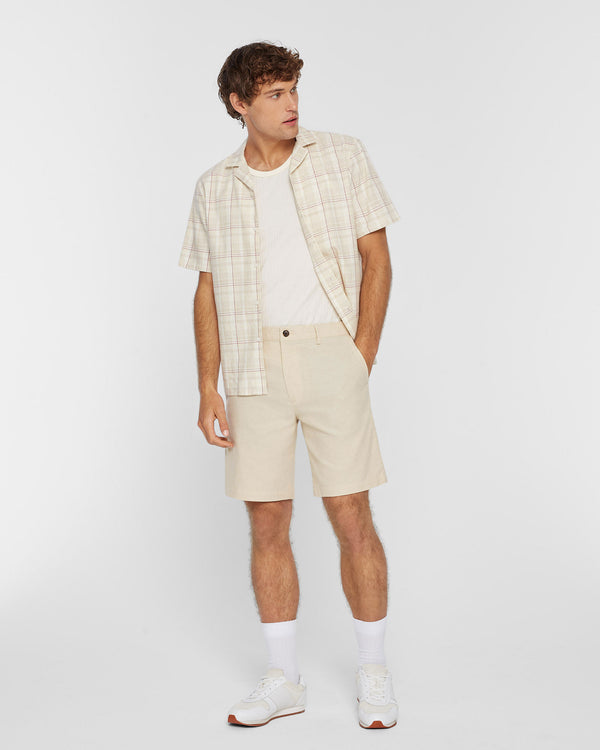 club monaco Maddox Chambray 9" Short Khaki