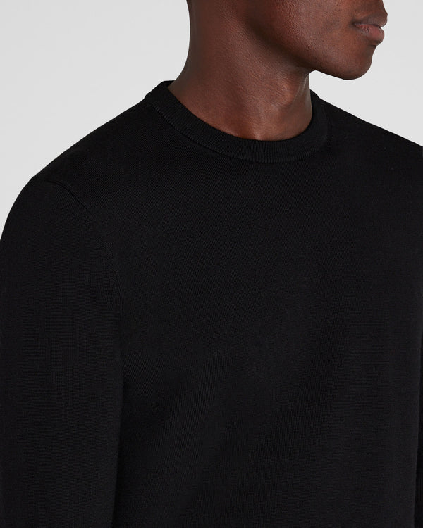 Club Monaco Merino Crewneck Black