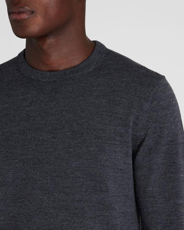 Club Monaco Merino Crewneck Charcoal