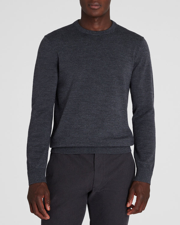 club monaco Merino Crewneck Charcoal