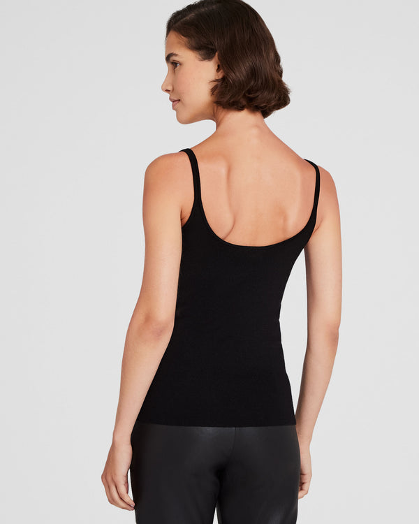 Club Monaco Merino Rib Tank Black