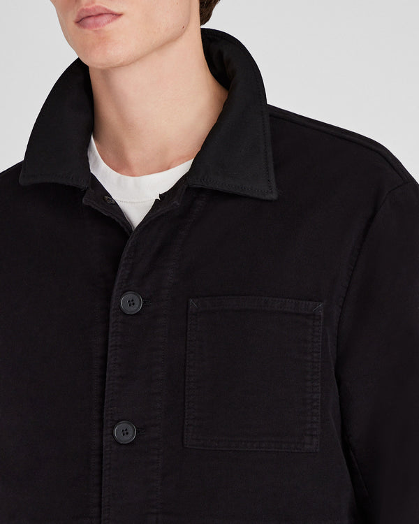 Club Monaco Moleskin Chore Jacket Charcoal