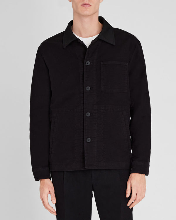 club monaco Moleskin Chore Jacket Charcoal