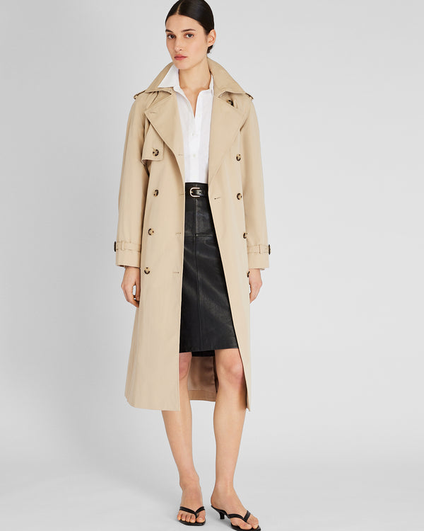 club monaco Monaco Trench Birch Wood