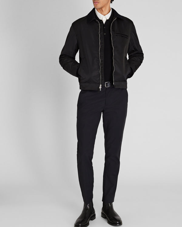 Club Monaco Nylon Twill Bomber Black