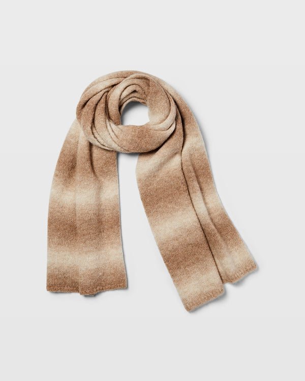 club monaco Ombré Rib Scarf Neutral