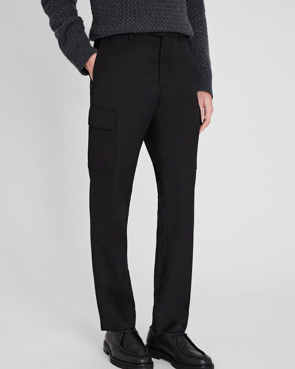 Club Monaco Refined Cargo Pant Black