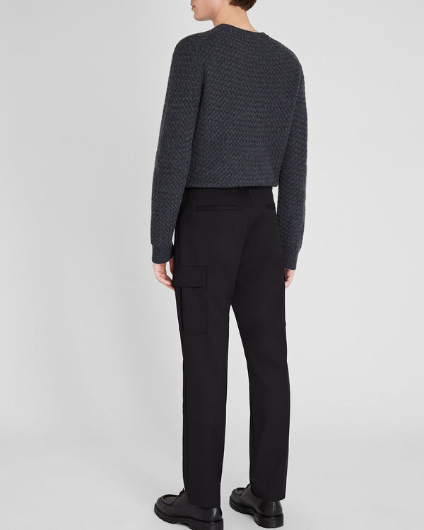 Club Monaco Refined Cargo Pant Black