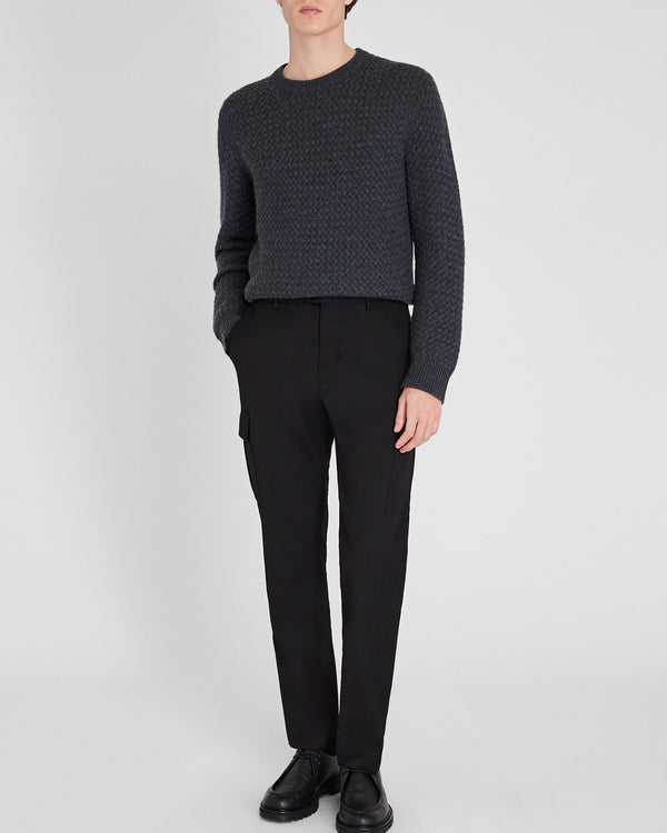 club monaco Refined Cargo Pant Black