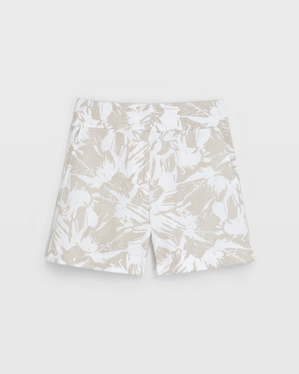 Club Monaco Refined Flat Front Short Oatmeal Base