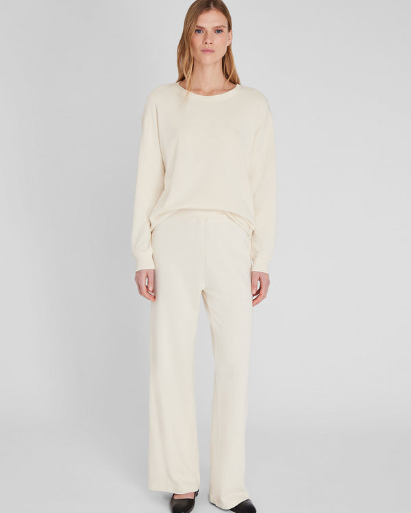Club Monaco Relaxed Fit Crewneck Sweatshirt Sand