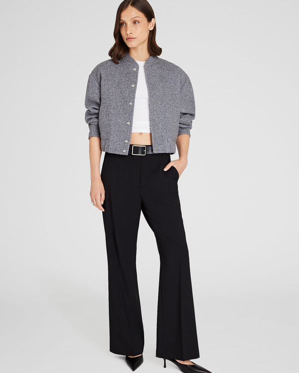 Club Monaco Relaxed Flare Borrem Pant Black