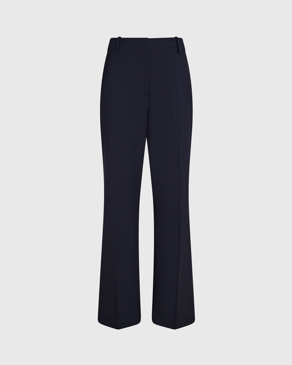 Club Monaco Relaxed Flare Borrem Pant Navy