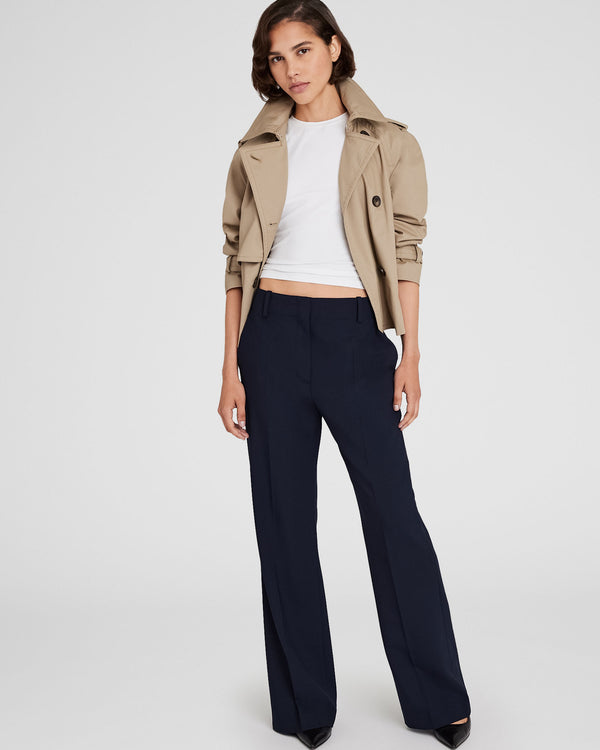 club monaco Relaxed Flare Borrem Pant Navy