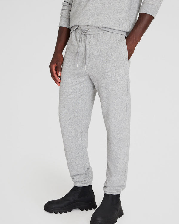 Club Monaco Relaxed Terry Sweatpant Heather Grey