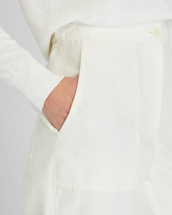 Club Monaco Relaxed Utility Pant Cream