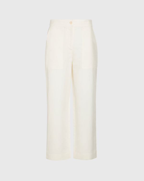 Club Monaco Relaxed Utility Pant Cream