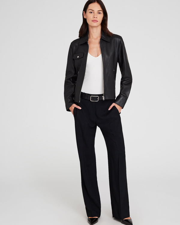 Club Monaco Ribbed Bodysuit White