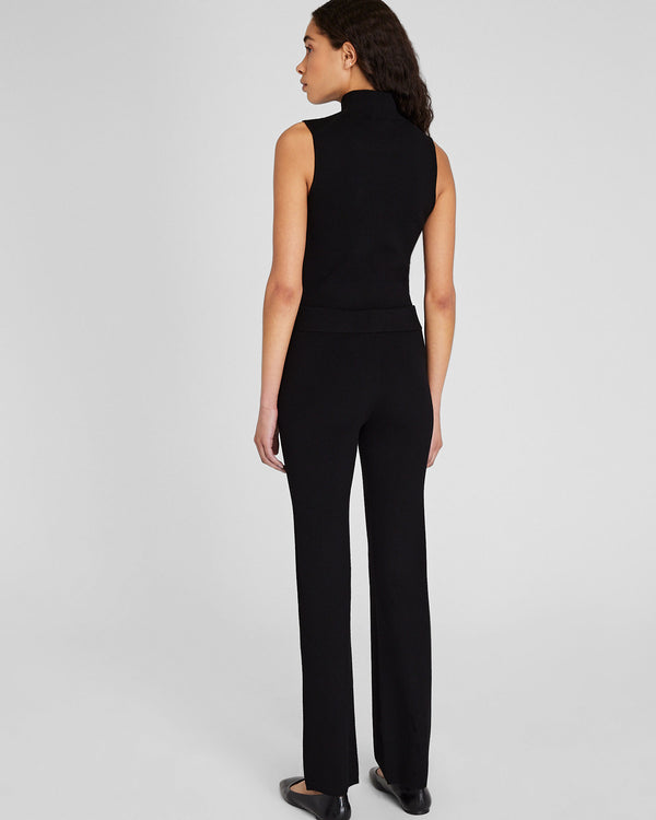 Club Monaco Ribbed Sweater Pant Black