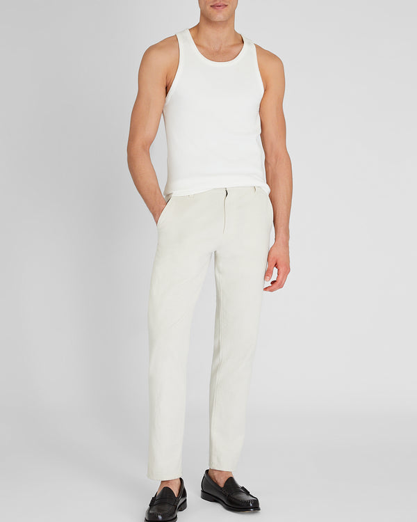 Club Monaco Ribbed Tank Top White