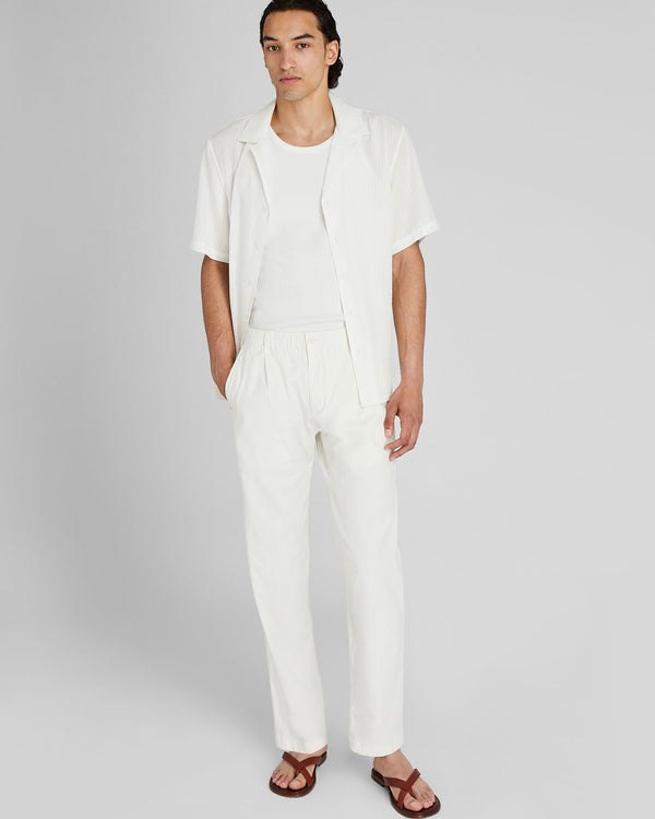 Club Monaco Ribbed Tank White