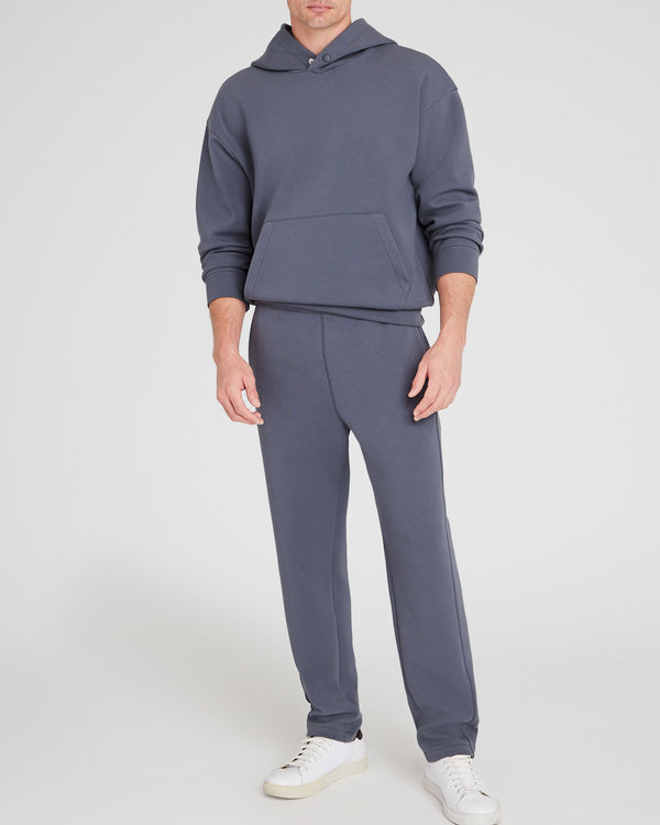 Club Monaco Scuba Hoodie Slate Blue