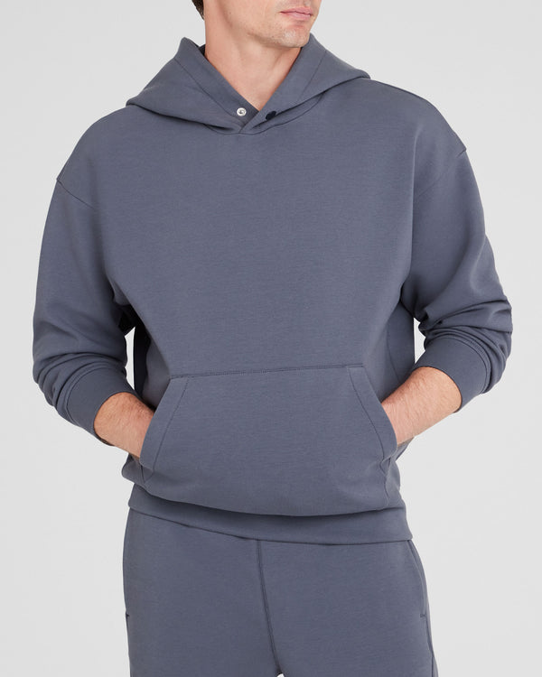 club monaco Scuba Hoodie Slate Blue