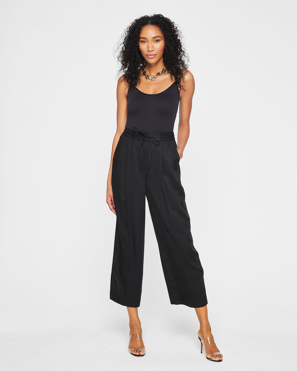 club monaco Signature Elasticated Trouser Black