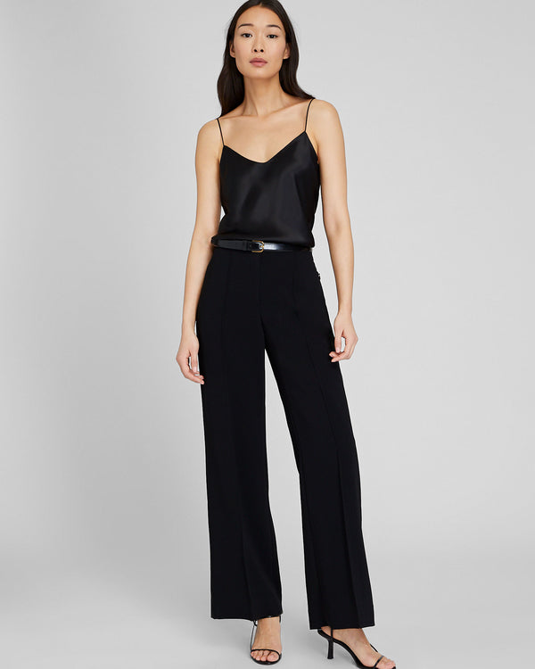 Club Monaco Silk Charmeuse Cami Black