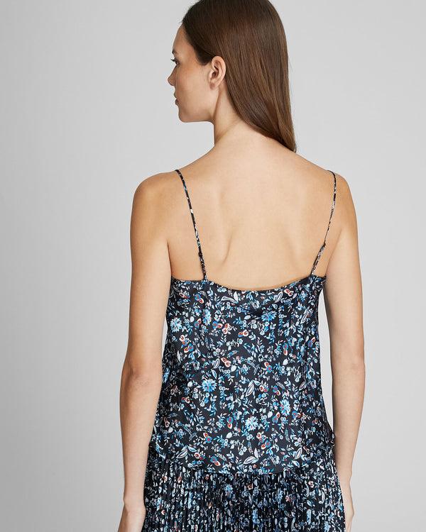 Club Monaco Silk Charmeuse Cami Multi