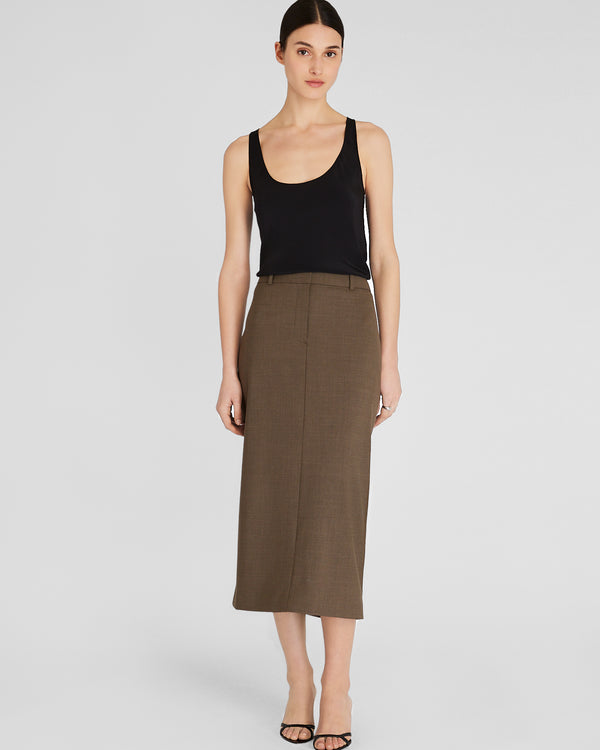 Club Monaco Silk Racerback Cami Black