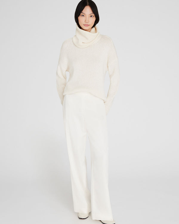 club monaco Silk-Wool Pant Off White