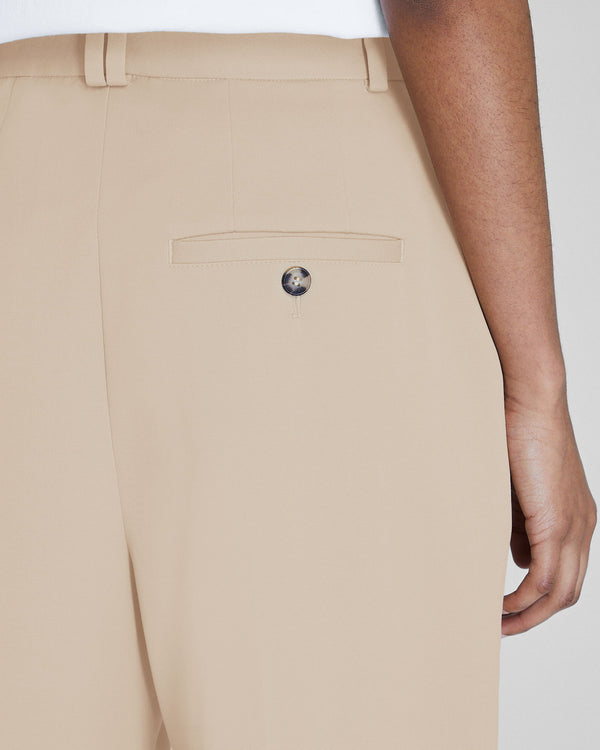 Club Monaco Single Pleat Trouser Khaki