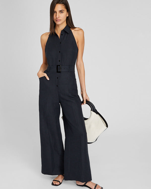 club monaco Sleeveless Jumpsuit Black