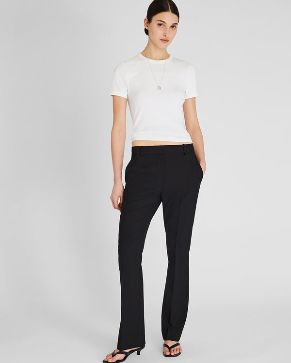 Club Monaco Slim Bootcut Borrem Pant Black