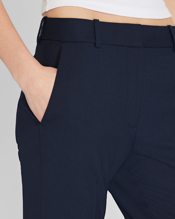 Club Monaco Slim Bootcut Borrem Pant Navy