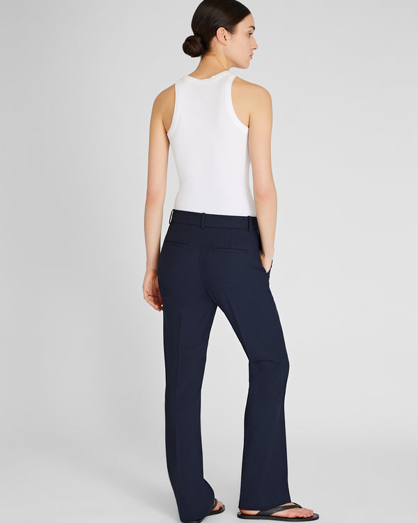 Club Monaco Slim Bootcut Borrem Pant Navy