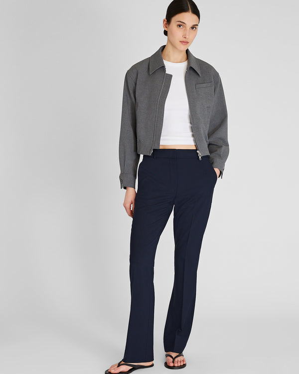 club monaco Slim Bootcut Borrem Pant Navy