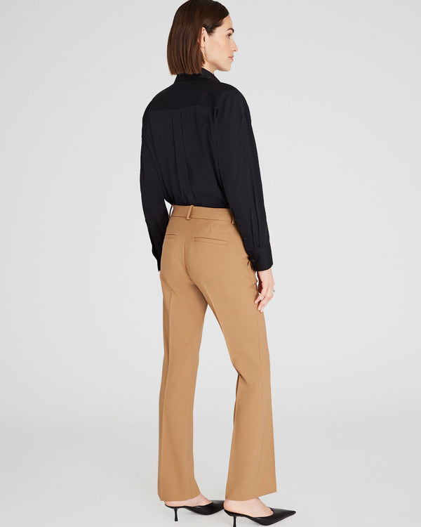 Club Monaco Slim Bootcut Borrem Trouser Warm Camel