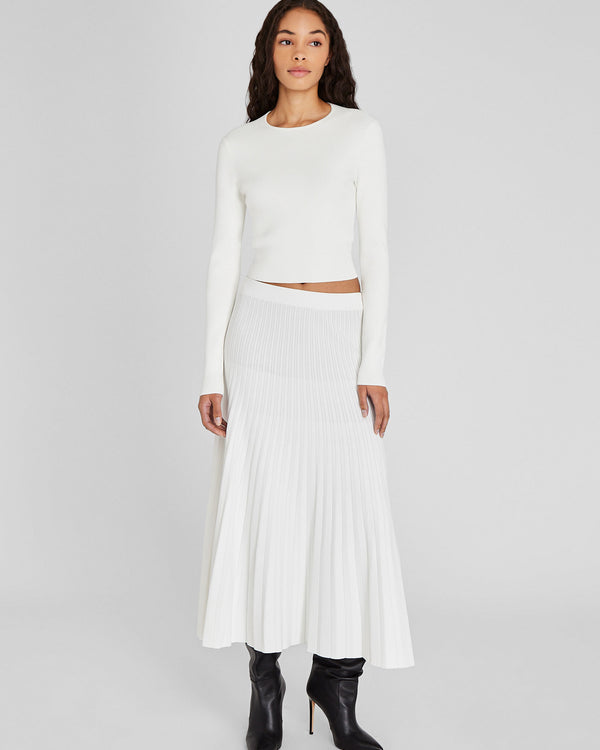 Club Monaco Slim Fit Ribbed Sweater Soft Pearl