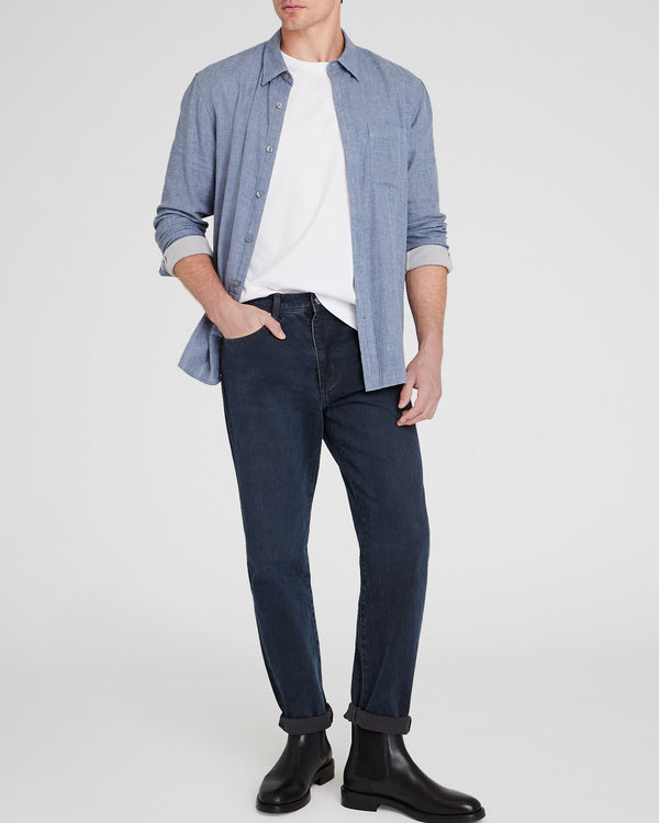 club monaco Slim Straight Jeans Black Denim