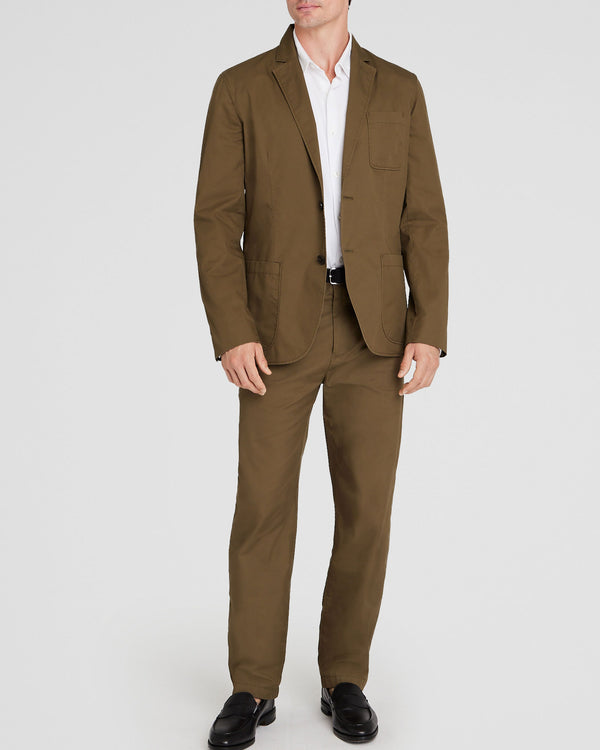 Club Monaco Soft Twill Blazer Olive Drab
