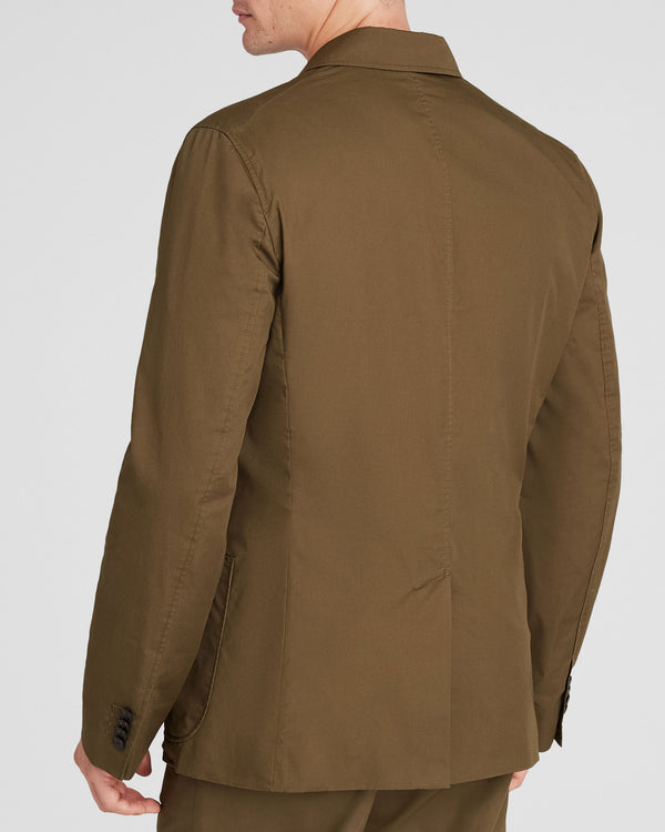 Club Monaco Soft Twill Blazer Olive Drab