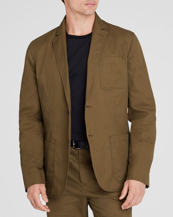club monaco Soft Twill Blazer Olive Drab