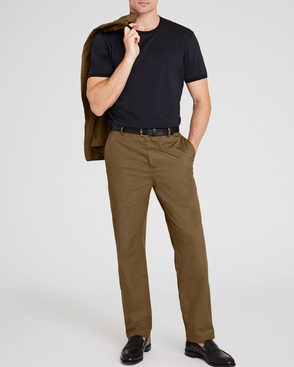 club monaco Soft Twill Pant Olive Drab