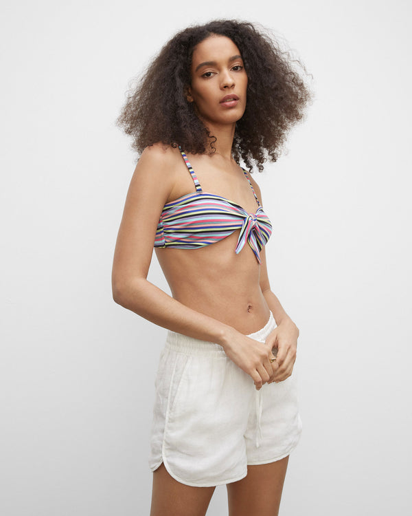 club monaco Solid & Striped Roux Bikini Top Multi