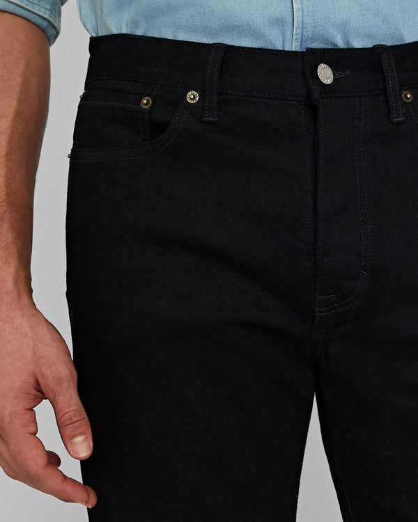 Club Monaco Straight Fit Jeans Black