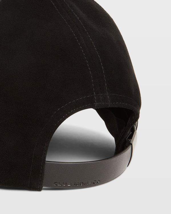 Club Monaco Suede Cap Black