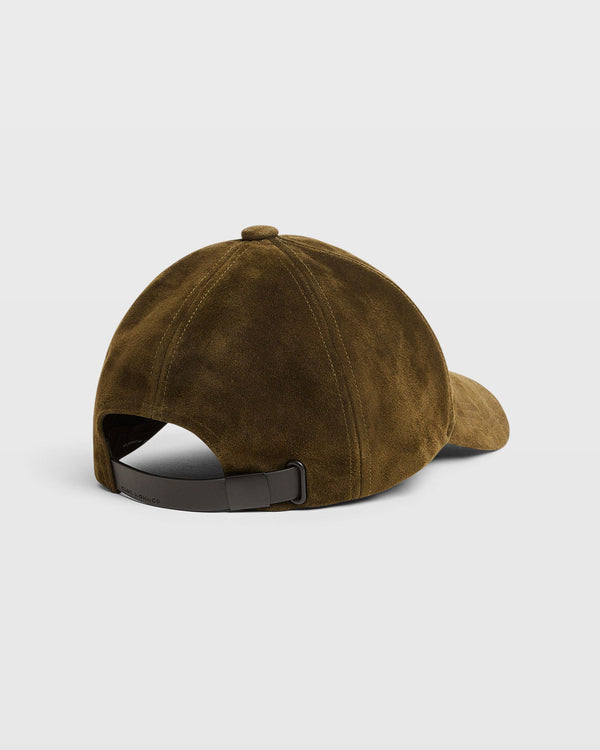 Club Monaco Suede Cap Olive